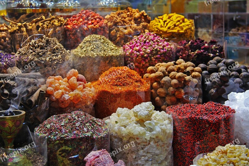 Souk Spices Spice Souk Colorful Souq