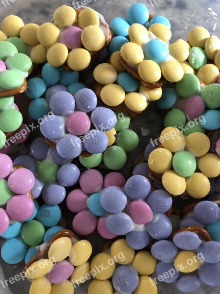 Candy Food Pattern Abundance Color