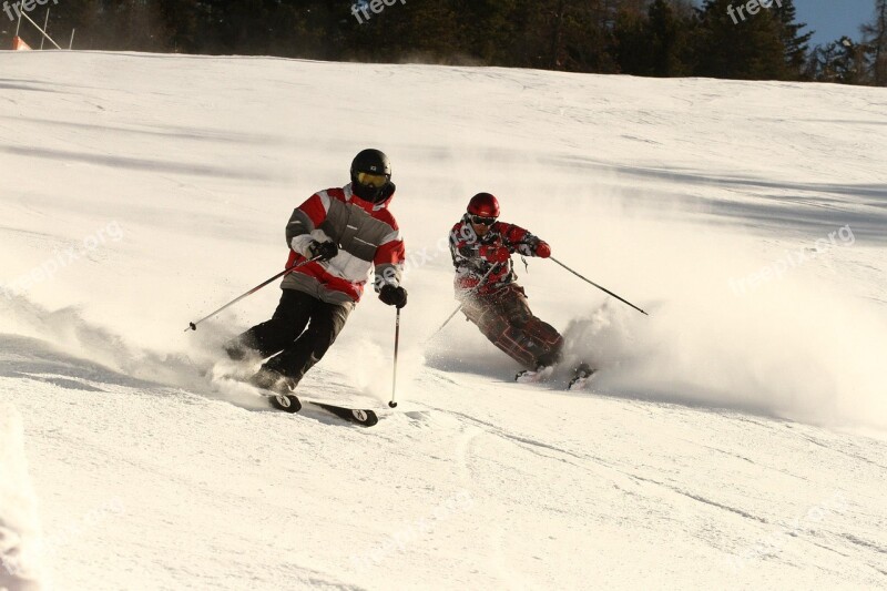 Snow Winter Sport Skier Ice