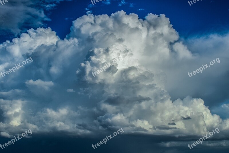 Clouds Cumulus Nature Weather Cloudscape