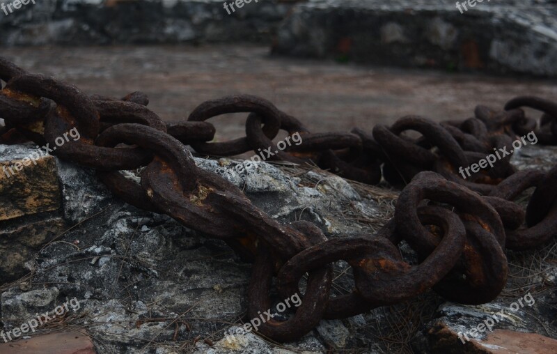 String Sea Boat Fortress San Juan De Ulua