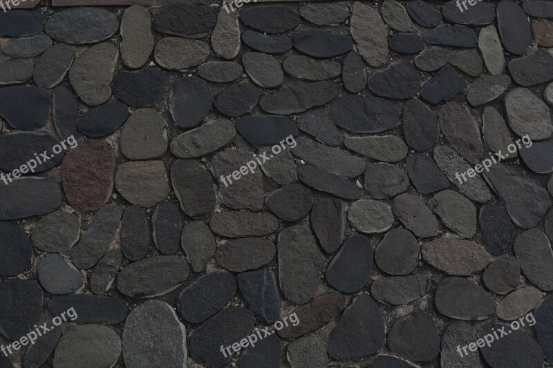 Stone Floor Grey Cobble Path