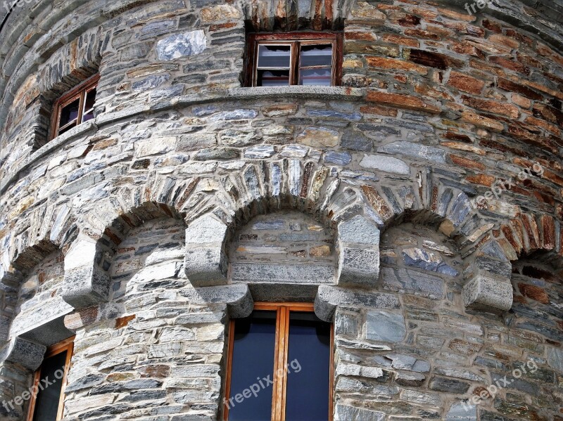 The Alps Zermatt Architecture Stone Lake Dusia