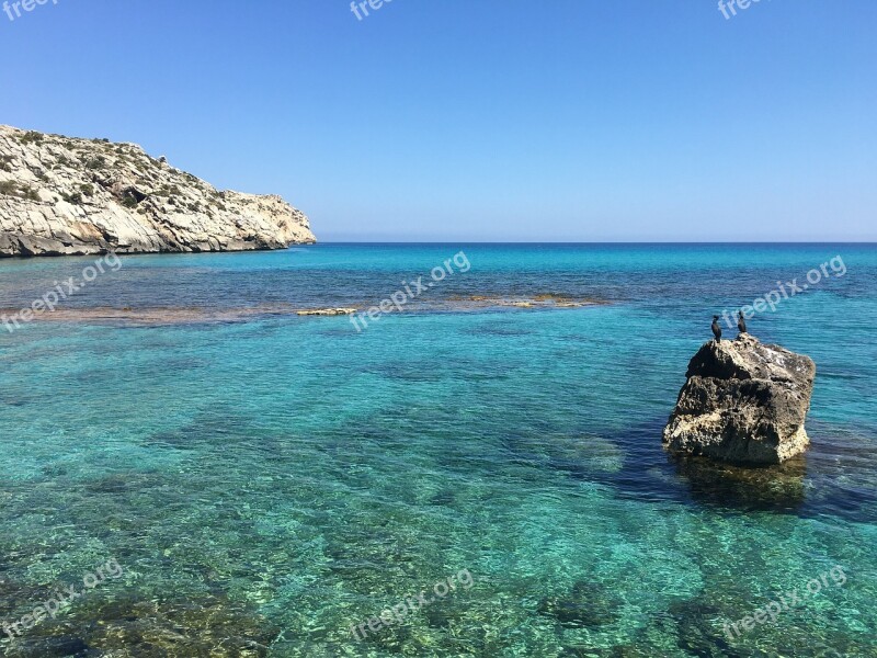 Sea Waters Seascape Green Blue Free Photos