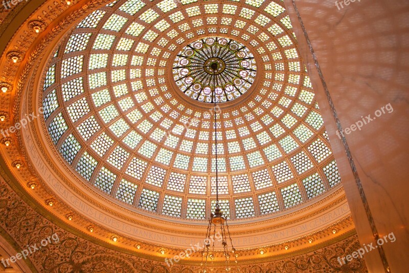 Ceiling Dome Inside Indoors Architecture