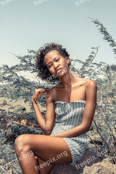 Turkana Summer Beautiful Girl Woman