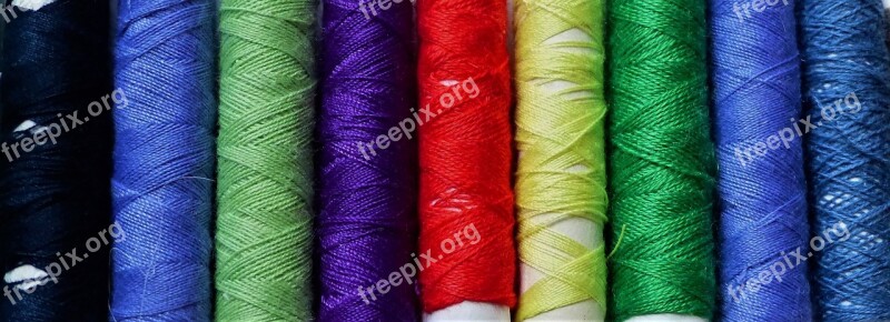 Textile Cotton Wire Color Coil