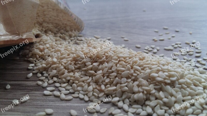 Seeds Sesame Nutrition Kitchen Food