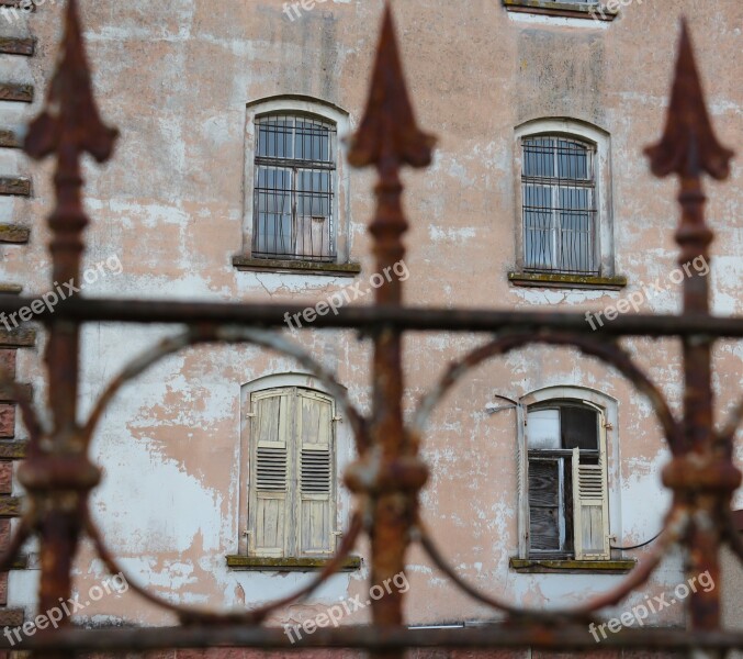 Architecture Old Building Window House