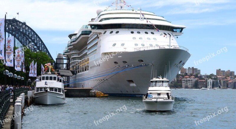 Ship Sydney Harbour Sydney Australia Nsw