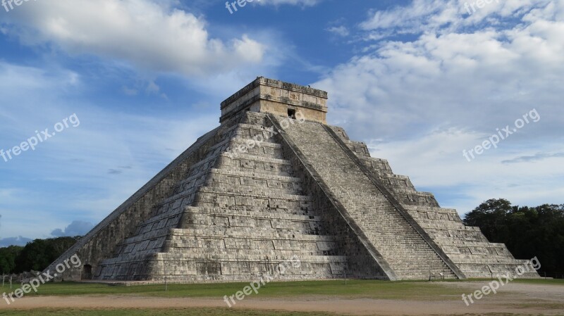 Pyramid Travel Old Stone Sky