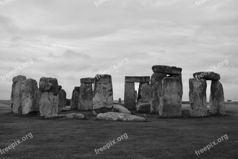 Antiquity Architecture Travel Black And White Photography Stonehenge