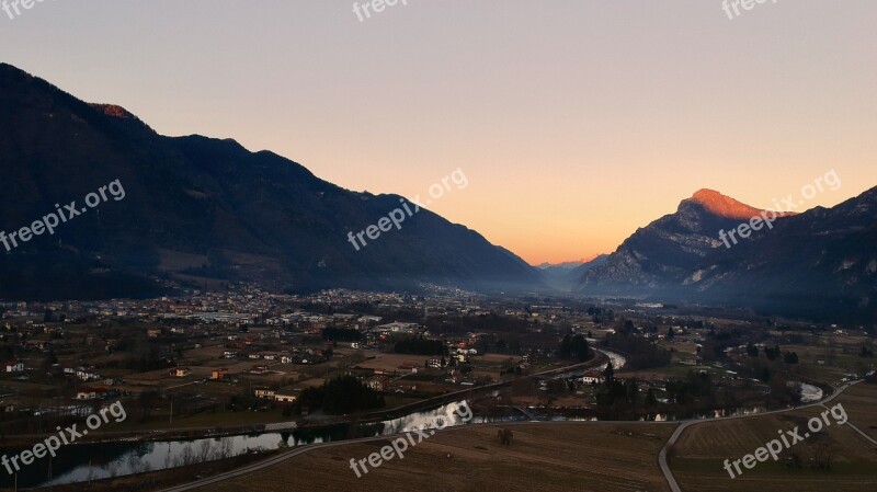 Mountain Panoramic Travel Nature Landscape