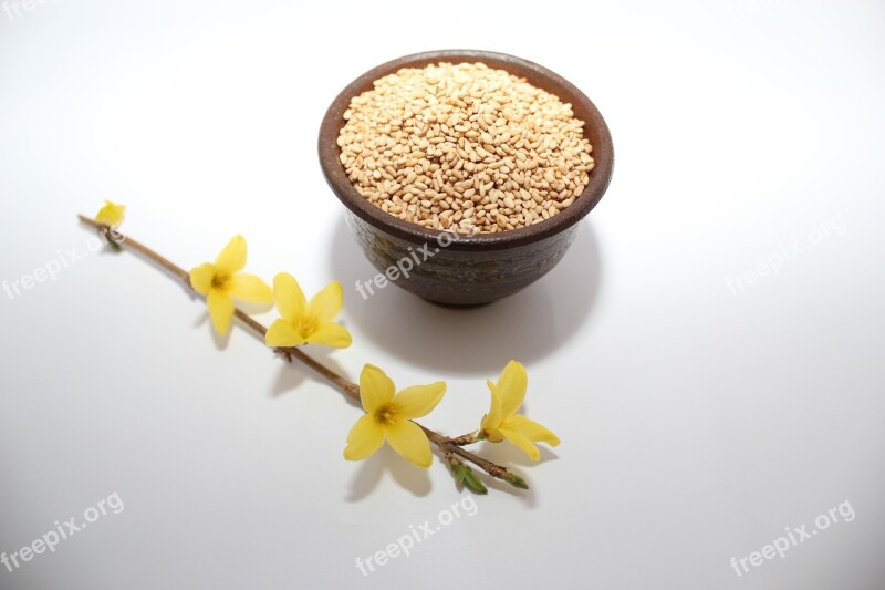 Food Wood Sesame Seasoning Korean