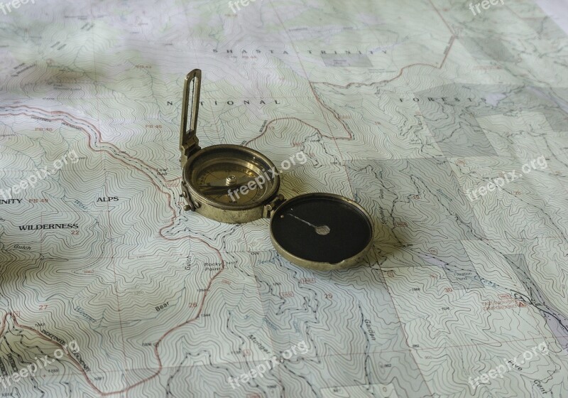 Map Topo Map Topographic Usgs Compass