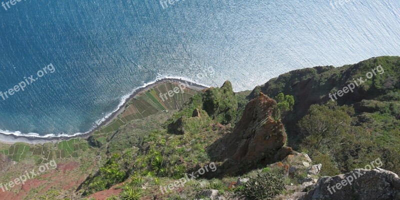 Coast Line High Sea Free Photos