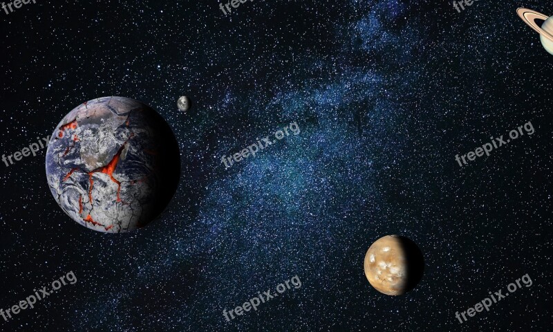 Astronomy Moon Planet Desktop Free Photos