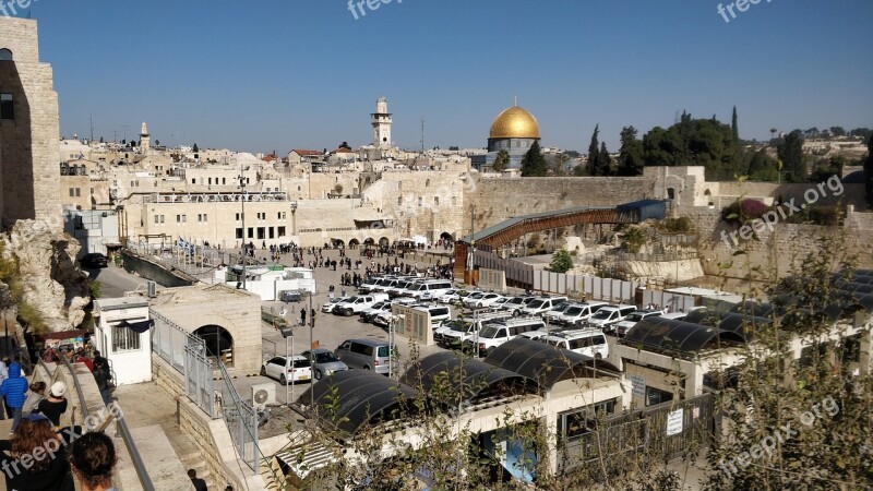 Architecture Travel City Panorama Israel