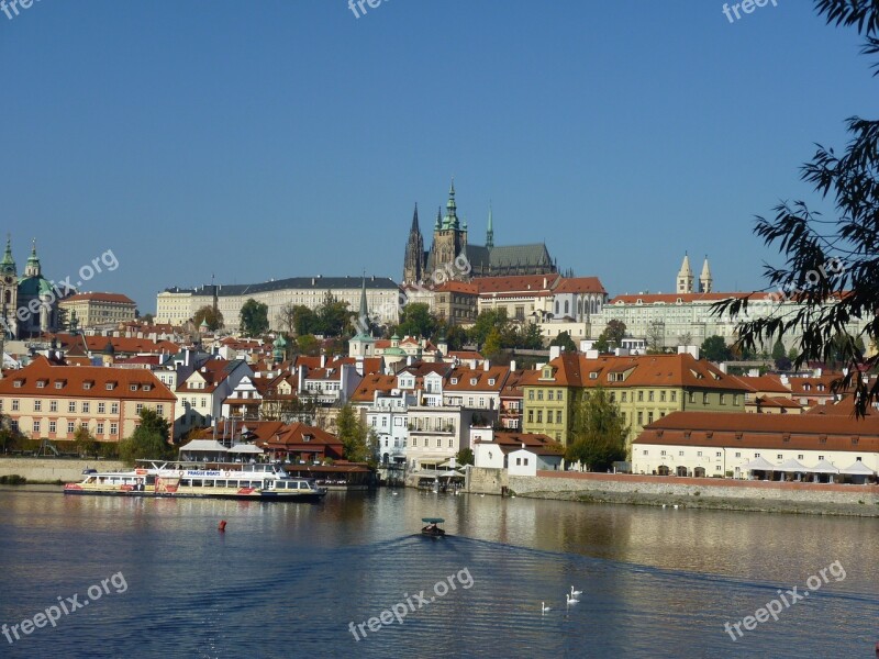 Prague Castle St Vitus Cathedral Free Photos