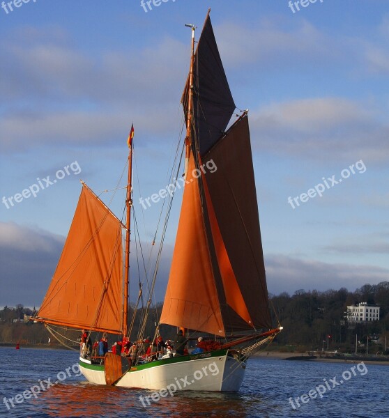 Sailing Boat Ship Sail Yacht Waters