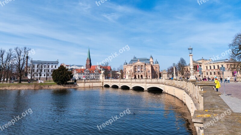 Castle Schwerin Mecklenburg Western Pomerania Germany