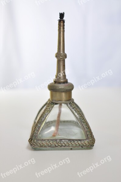 Antique Old Lamp Lantern Vintage