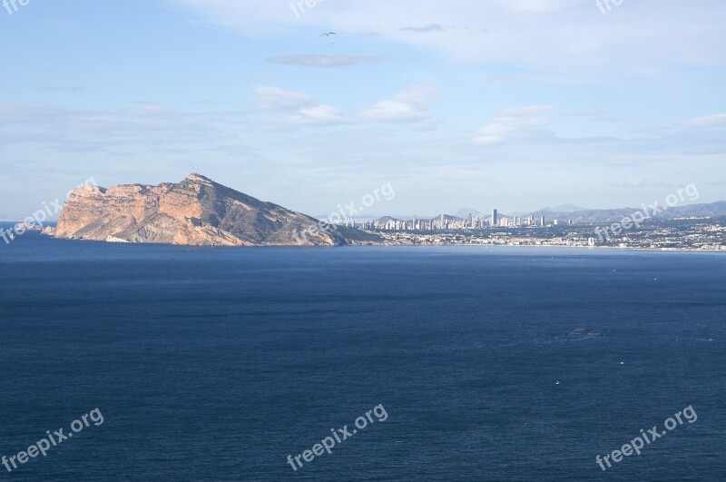 Benidorm Holiday Vacation Water Sea