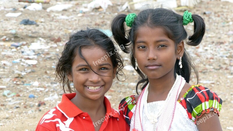 Human Child Portrait Girl India