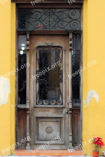 Door Architecture House Entrance Doorway