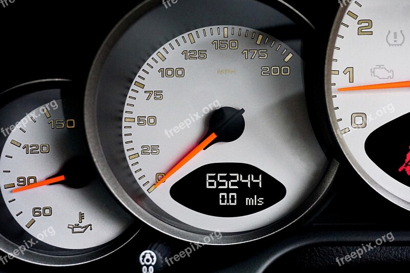 Dashboard Speedometer Gauge Dial Odometer