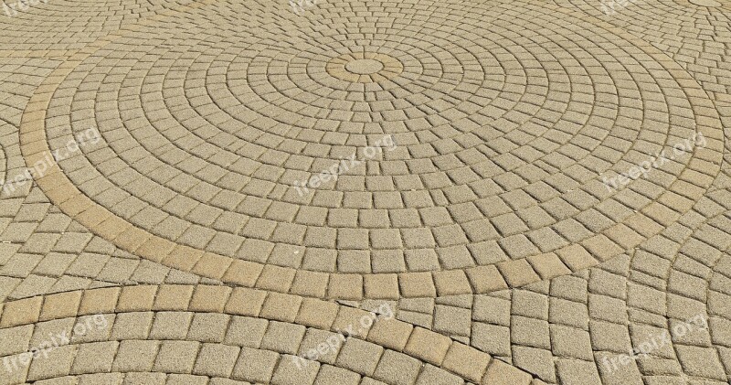 Patch Paving Stones Circle Round Composite Stones