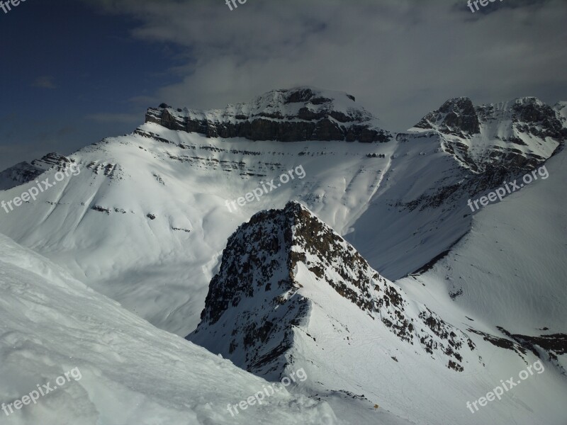 Snow Mountain Winter Ice Cold