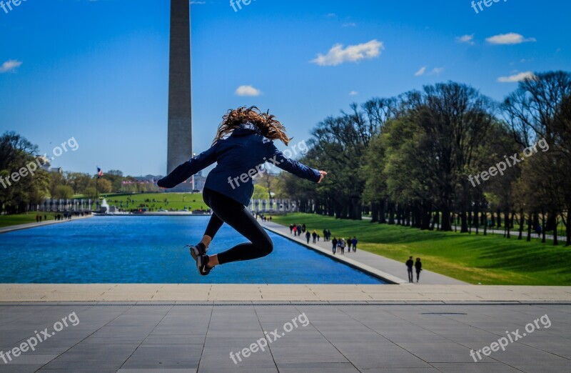 Washington Dc Washington Mall Washington Monument Lincoln Memorial Action