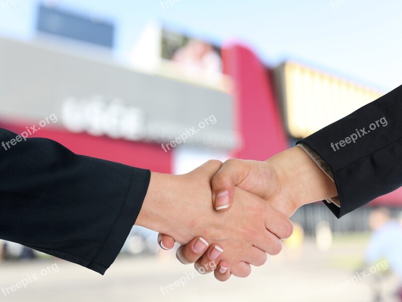 Handshake Partnership Cooperation Agreement Contract