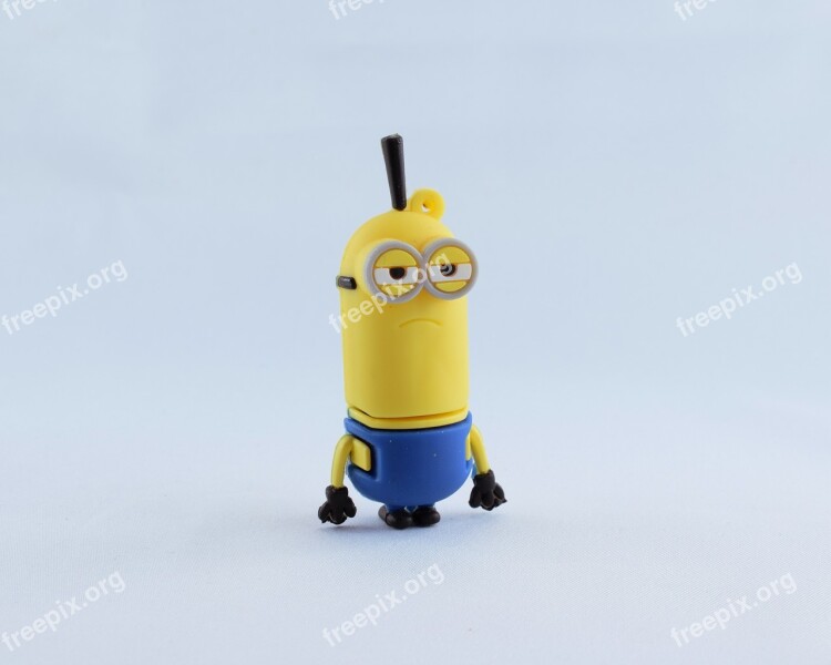 Minion Figure Toys Usb Stick Cute