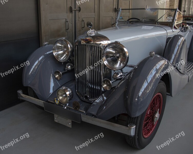 Auto Lagonda Oldtimer Chrome Classic