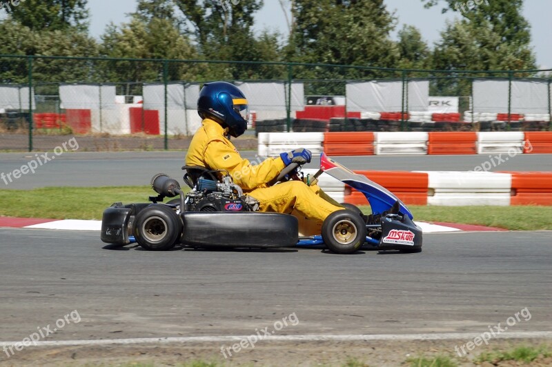 Go-karting Kart Overall Helmet Speed