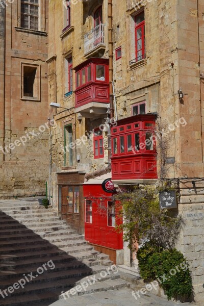 Road Architecture City Old House