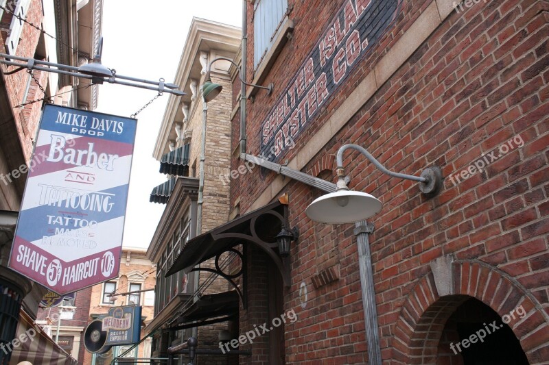 Building City Street Outdoors Windows