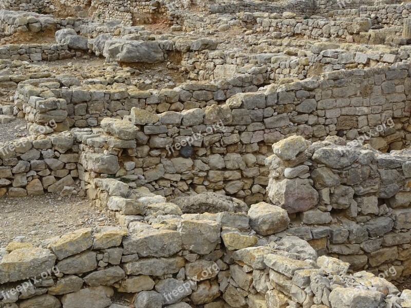 Stone Wall Travel Old Architecture