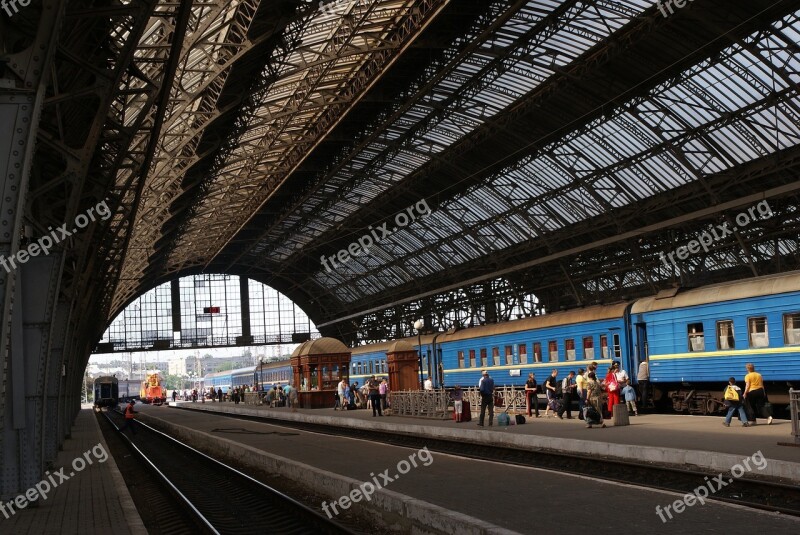 Lions Lviv Lvov Ukraine Railway Station