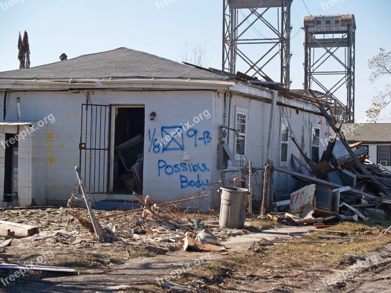 Calamity Demolition Dust Hurricane Broken