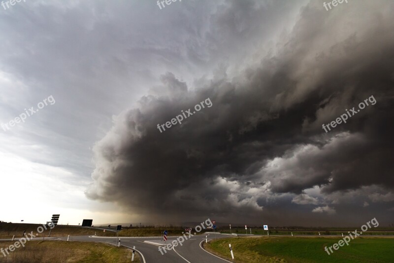 Cumulonimbus Storm Hunting Meteorology Thunderstorm Storm