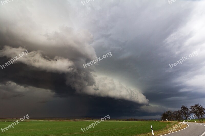 Cumulonimbus Storm Hunting Meteorology Thunderstorm Storm