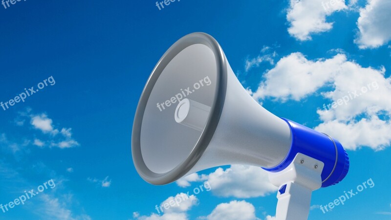 Megaphone Device Loudspeaker Communication Speaker