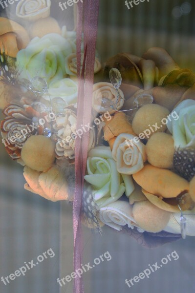 Wreath Color Flower Petals Fragrant