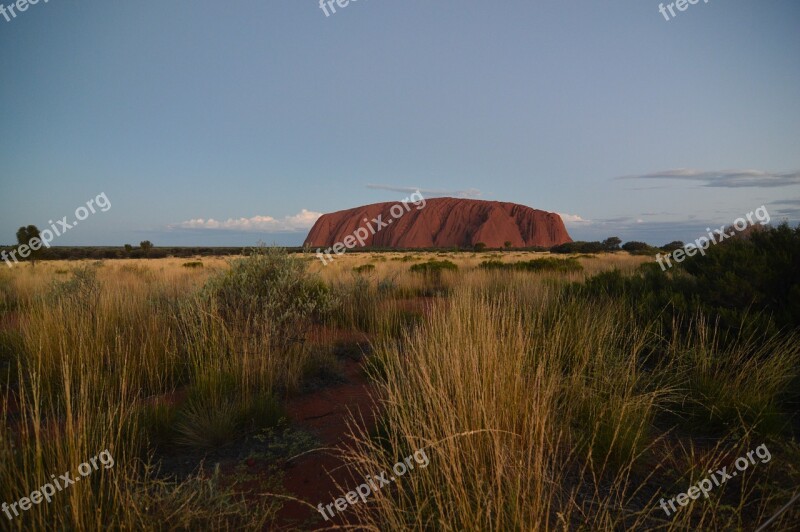 Uluru Ayers Rock Australia Red Centre Outback