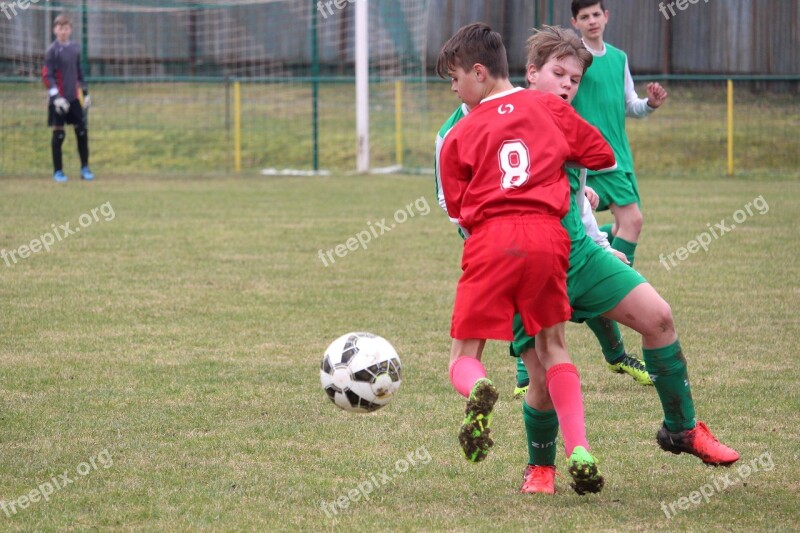 Clash Of The A Duel For The Ball Football Pupils Older Pupils