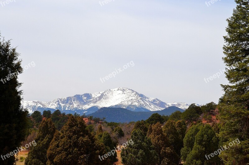 Mountain Nature Himmel Tree Wood