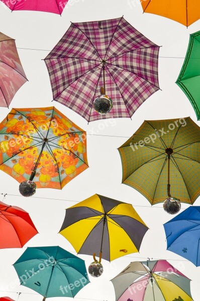 Umbrella Protection Parasol Rainy Weather April Weather